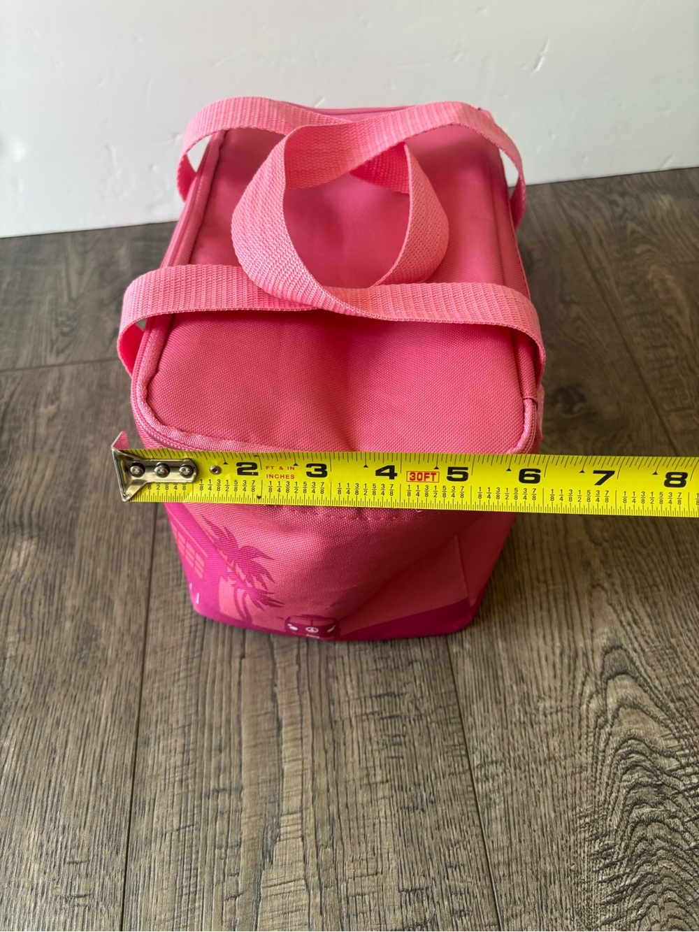 Trader Joe's Pink Mini Tote Cooler Bag - Picture 6 of 9